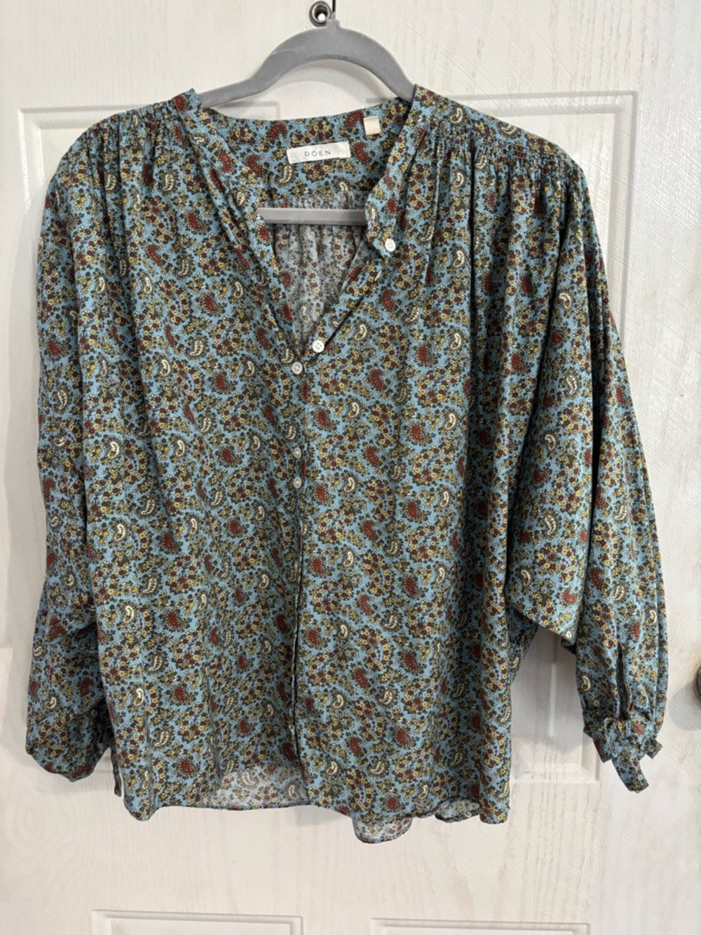 Doen O’keeffe blouse in a floral pattern - Picture 4 of 9